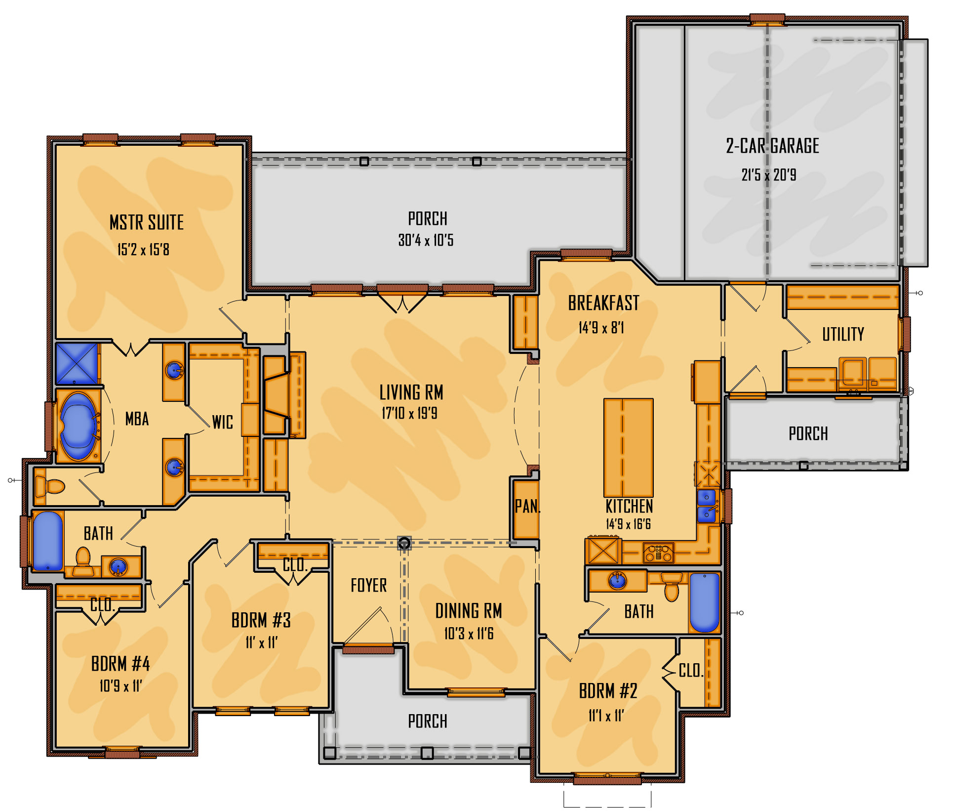 3RD-172-19 | Third Floor Plans