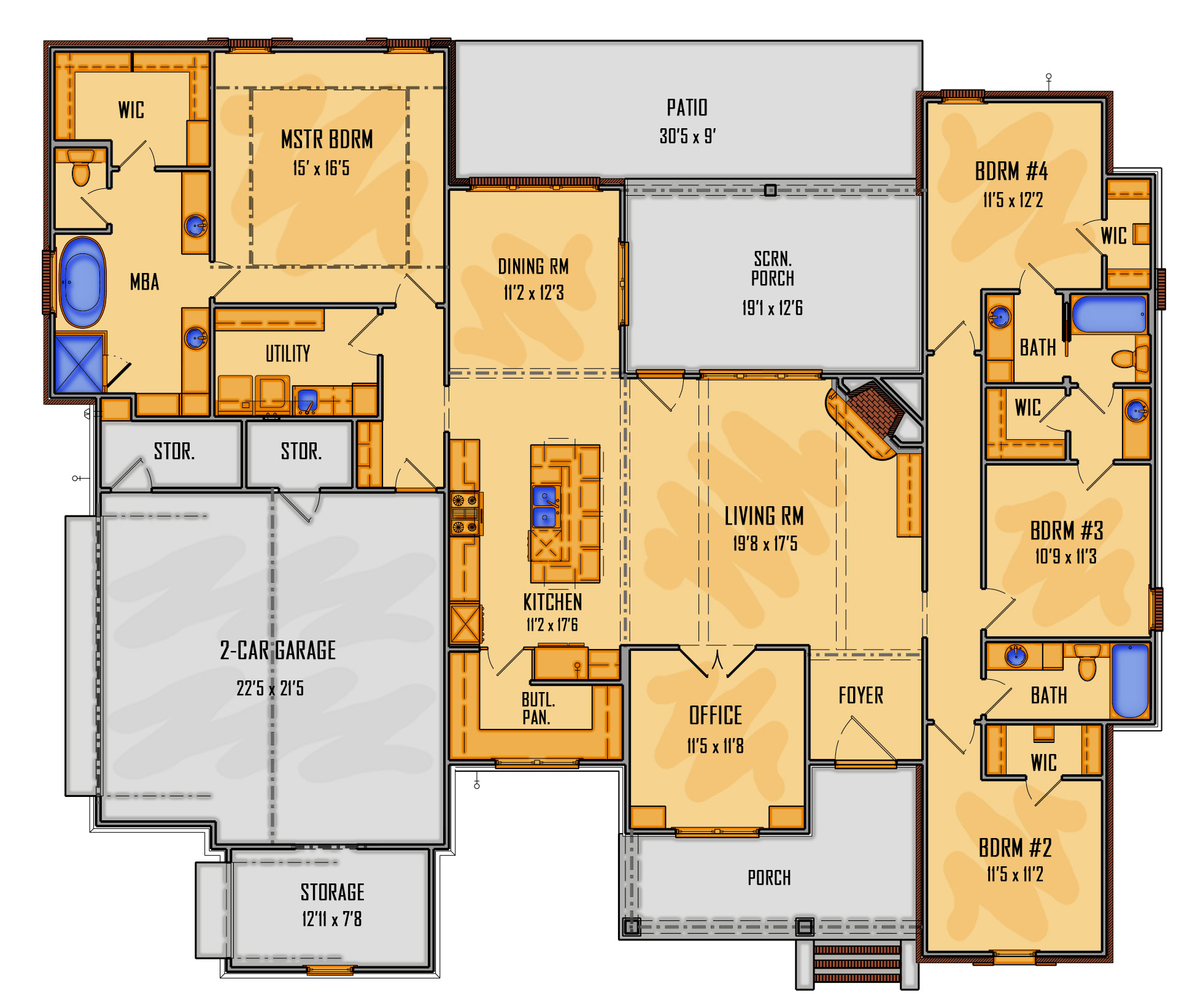 3RD-174-19 | Third Floor Plans