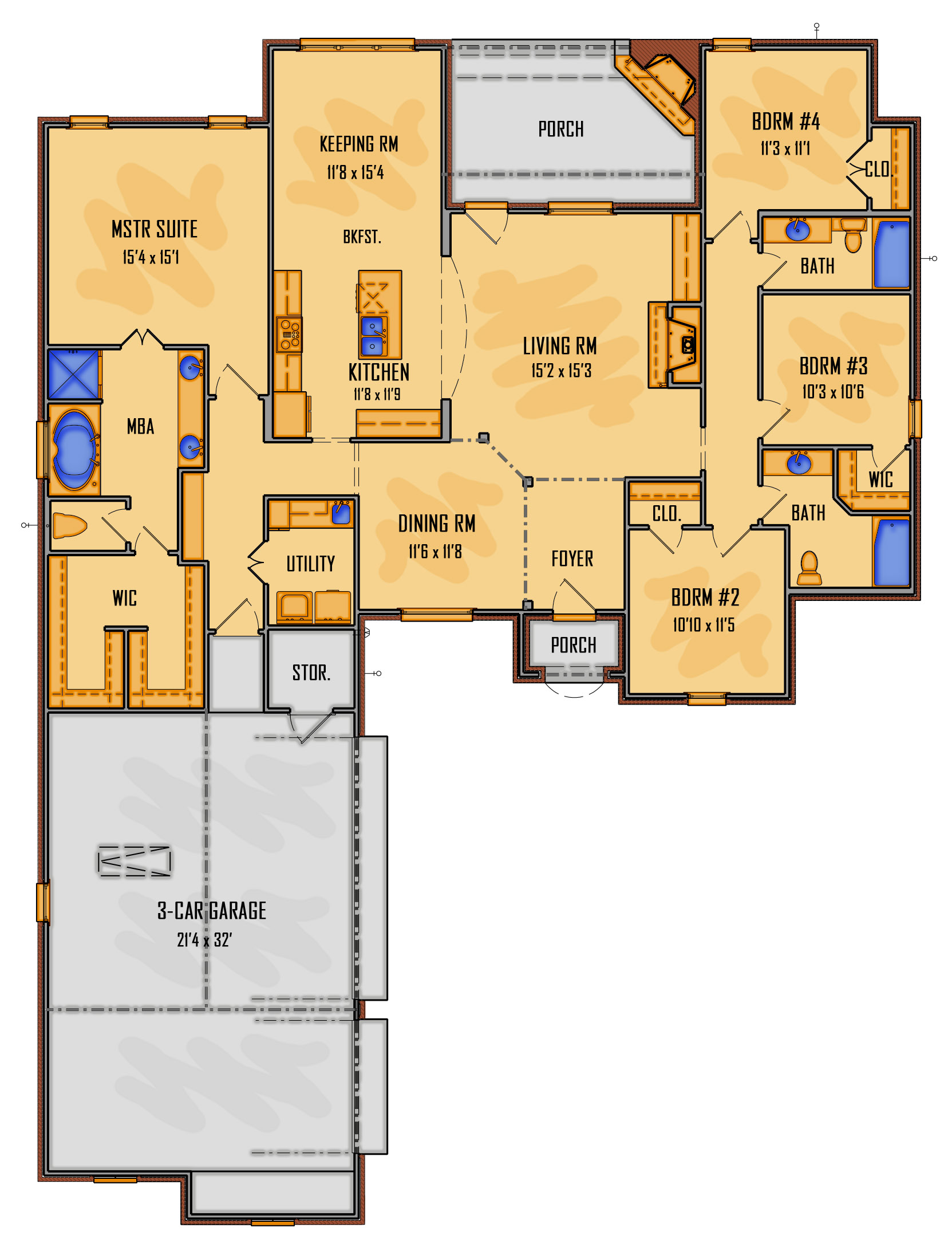 3RD-66-15 | Third Floor Plans